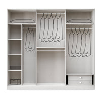 Classey Mobilya #HMST-KZ09 - Hermes Yatak Odası