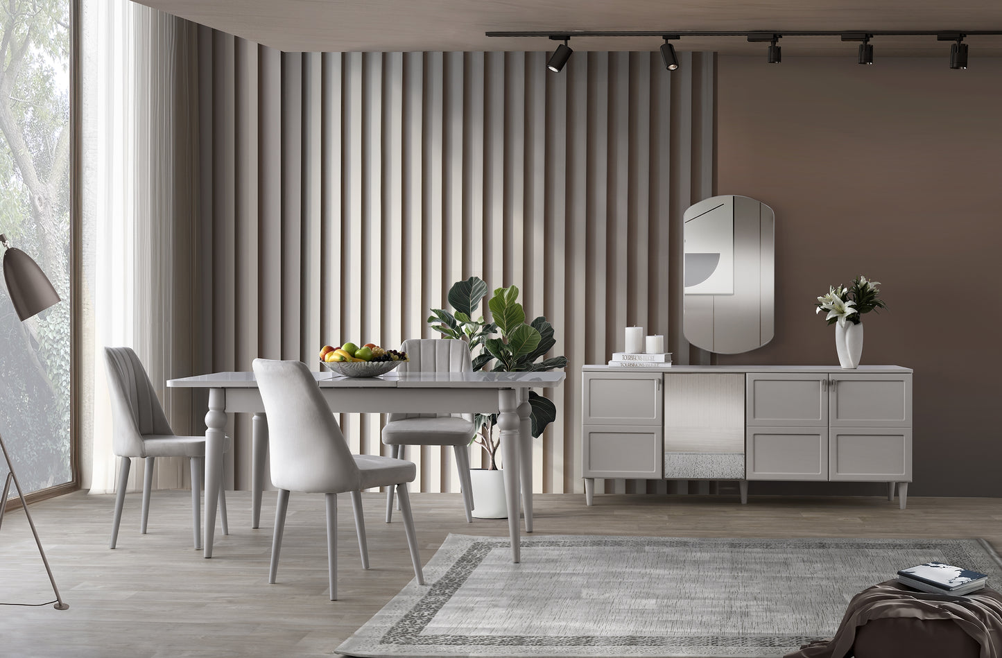 Classey Mobilya #HMST-AK09 - Kestel Yemek Odası