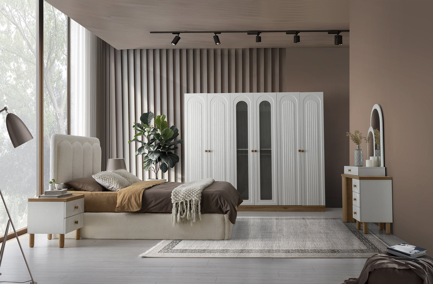 Classey Mobilya #HMST-AK10 - Lara Yatak Odası