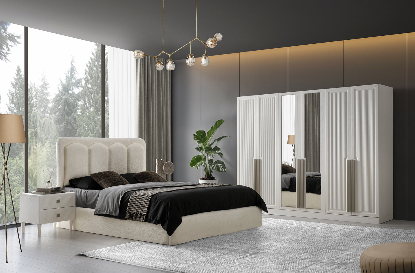 Classey Mobilya #HMST-AK11 - Likya Yatak Odası