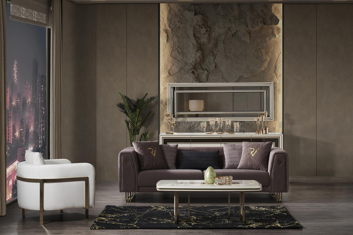 Classey Mobilya #CSN07 - Milano Koltuk Takımı