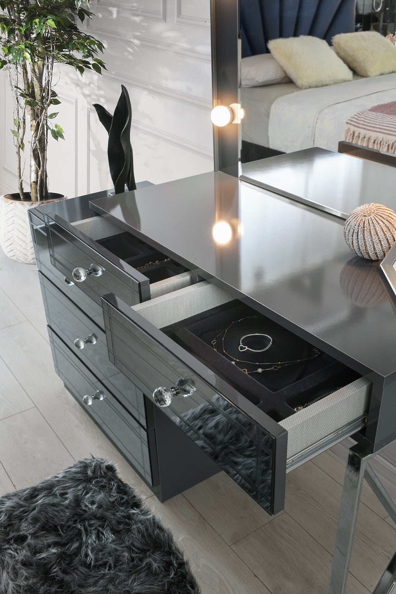 Classey Mobilya #HMST-AV03 - Paris Yatak Odası