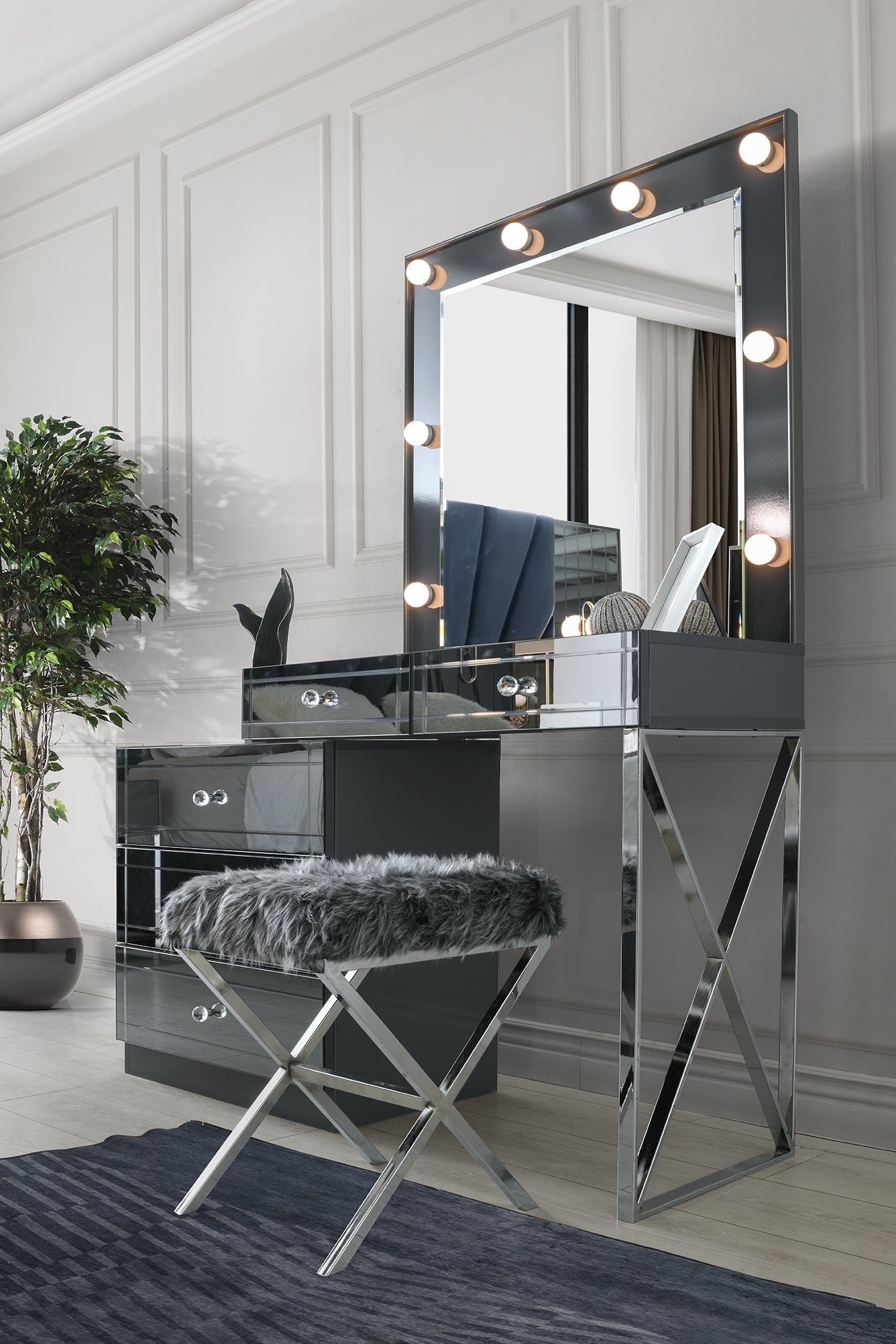 Classey Mobilya #HMST-AV03 - Paris Yatak Odası