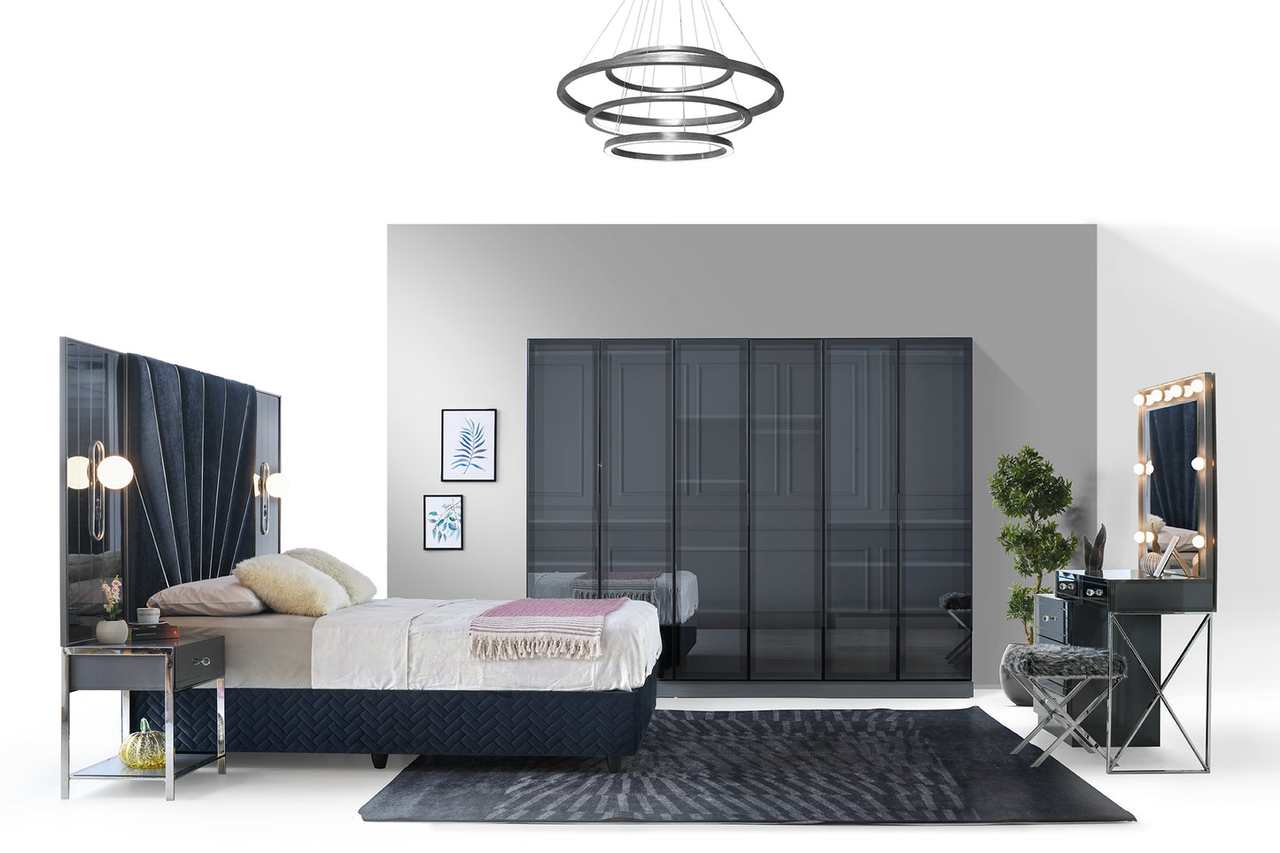 Classey Mobilya #HMST-AV03 - Paris Yatak Odası