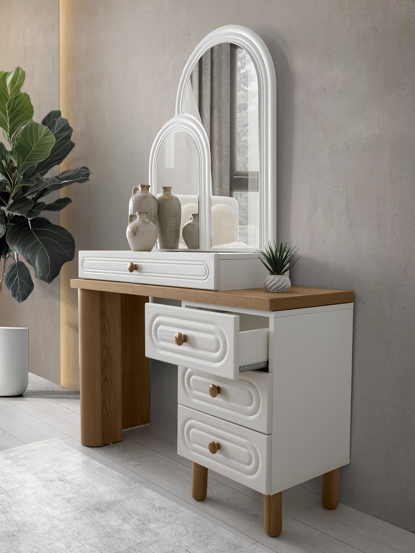 Classey Mobilya #HMST-AK14 - Perge Yatak Odası