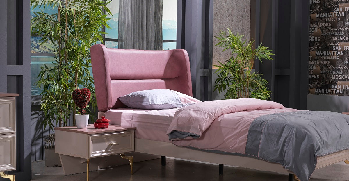 Classey Mobilya #EML23 - Zarif Pembe Genç Odası