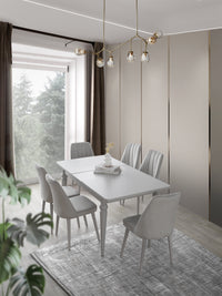 Classey Mobilya #HMST-AK15 - Salda Yemek Odası