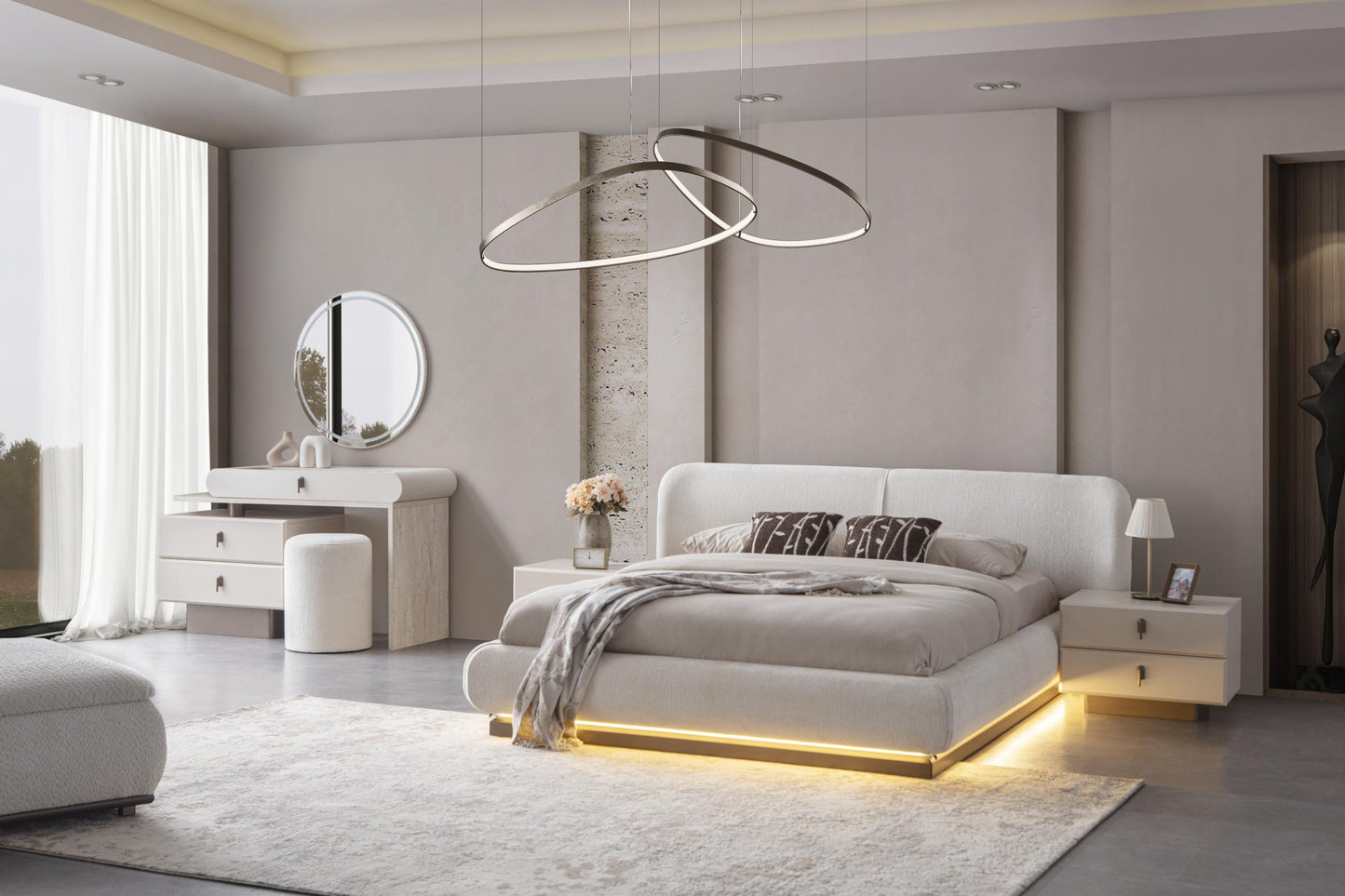 Classey Mobilya #PRBN04 - Rocco Yatak Odası