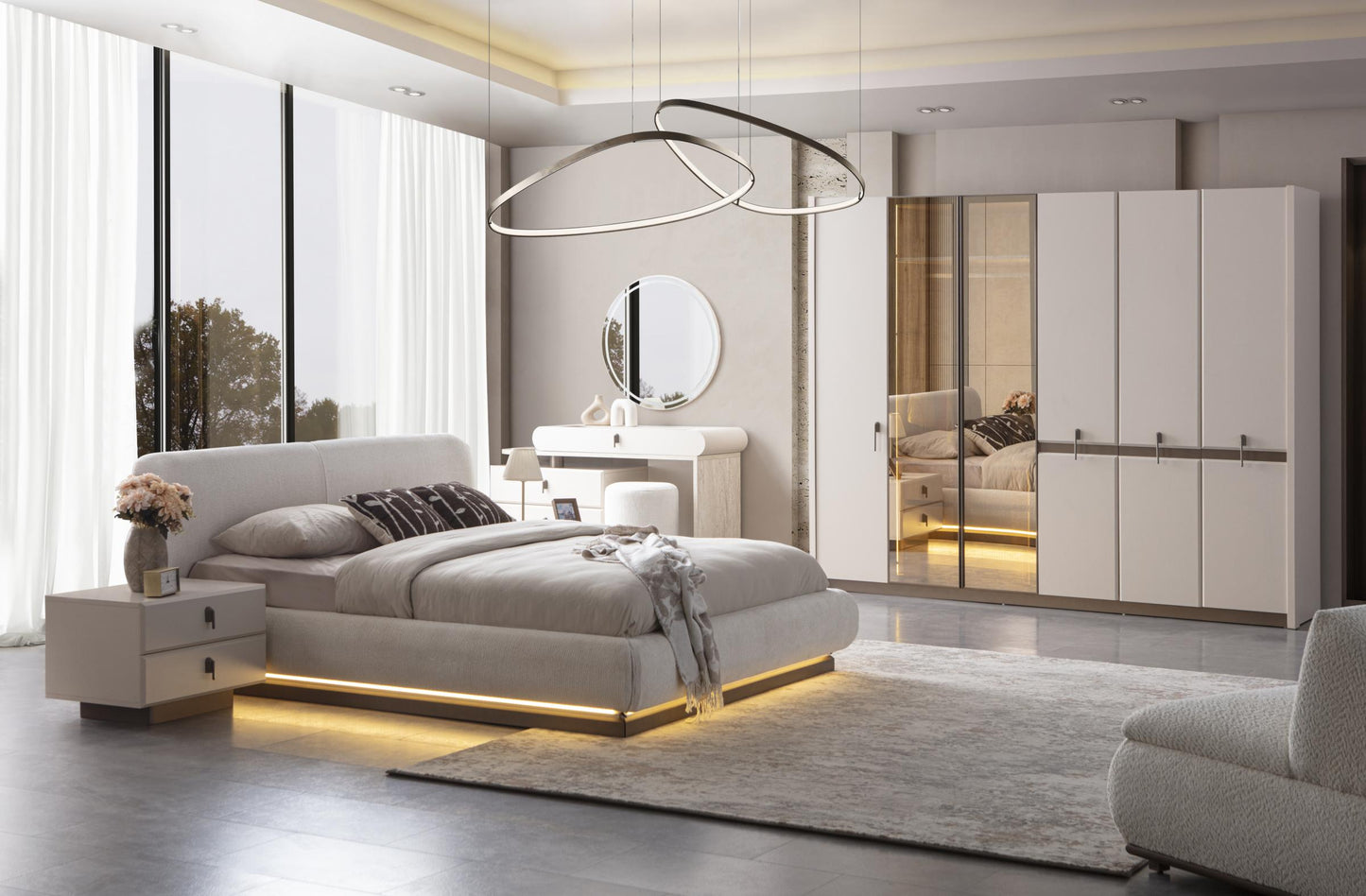 Classey Mobilya #PRBN04 - Rocco Yatak Odası