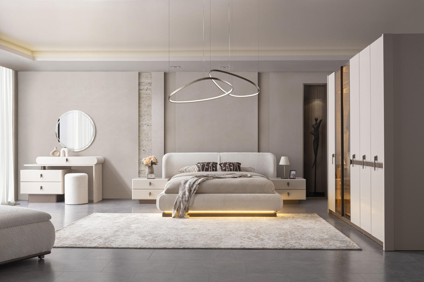 Classey Mobilya #PRBN04 - Rocco Yatak Odası