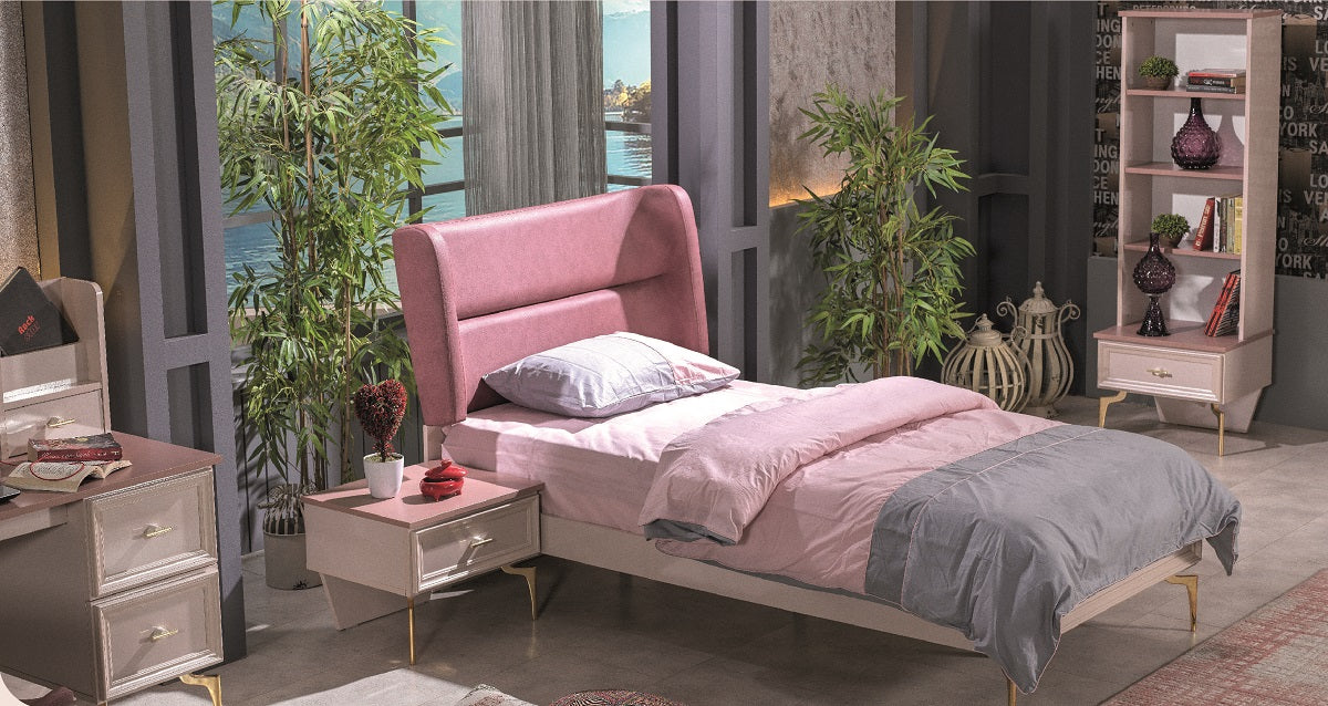 Classey Mobilya #EML23 - Zarif Pembe Genç Odası