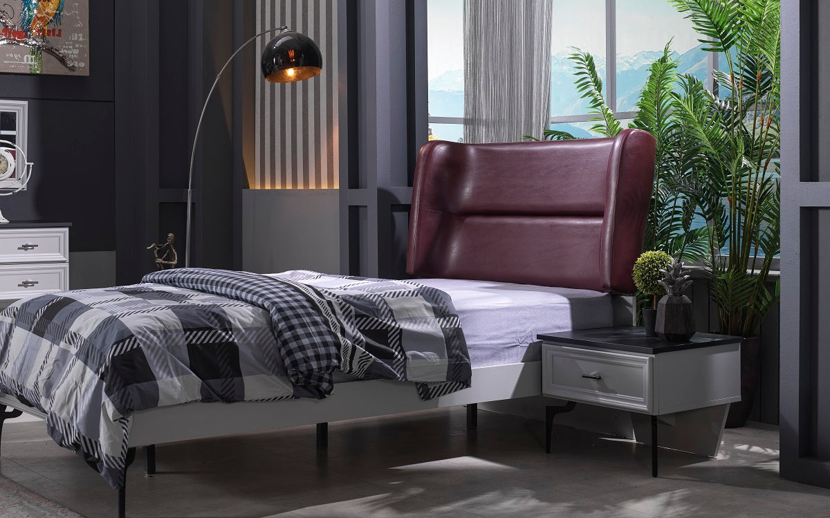 Classey Mobilya #EML22 - Zarif Gri Genç Odası